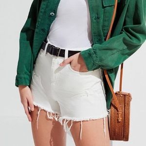 White BDG Urban outfitters shorts